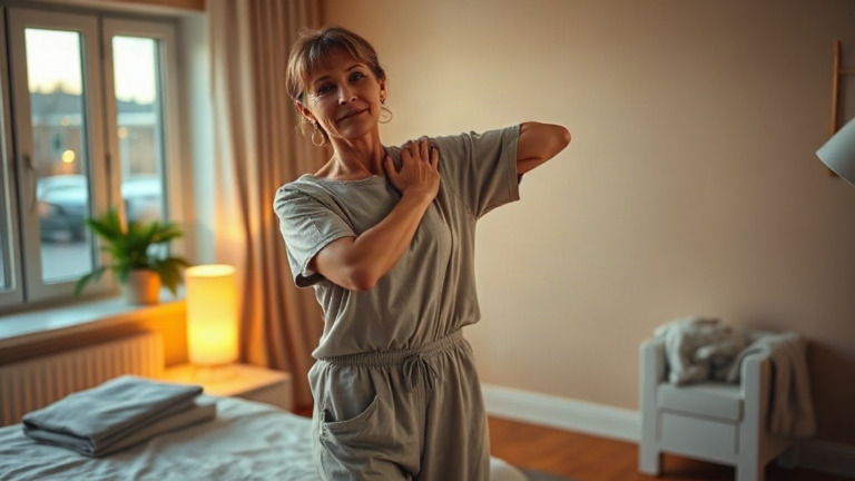 Wieczorny stretching: rozluźnij plecy przed snem